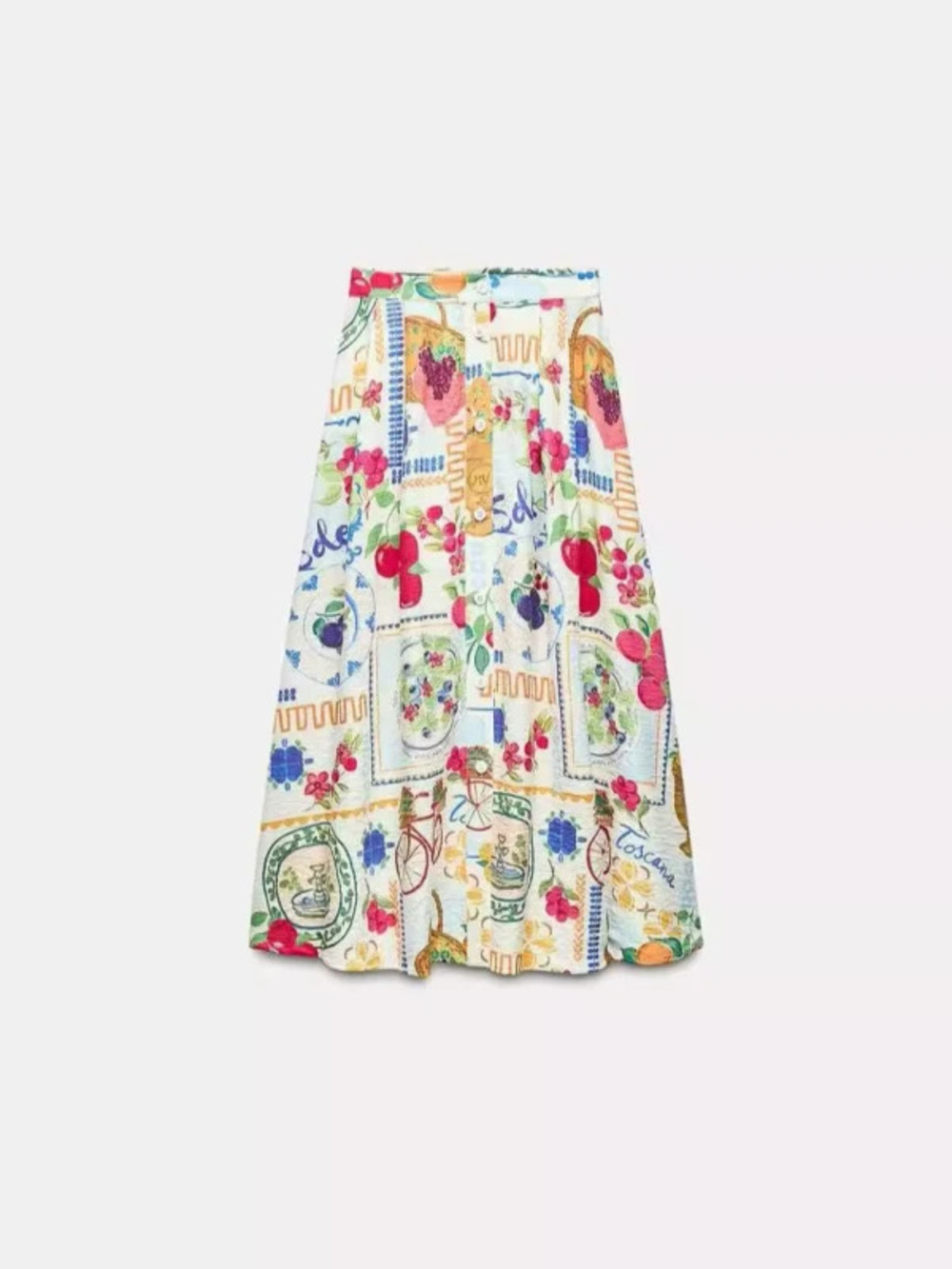 ZARA Unique Linen Camisole and Skirt Set Women Casual Chic